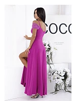 Dlhé šaty 224691 fuchsiová - With You Dlhé šaty 224691 fuchsiová - With You
