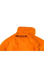 Unisex bunda do dažďa Basico Fluo RJ001 0028 oranžová - Givova