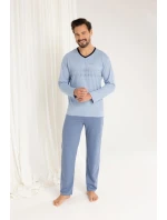Regina 495 dlhé/r M-XL Z25/26 pánske pyžamo