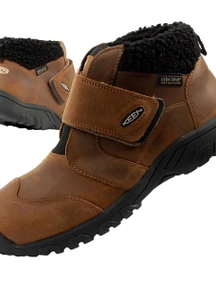 Detská zimná členková obuv Keen Junior Kootenay vodotesná hnedá