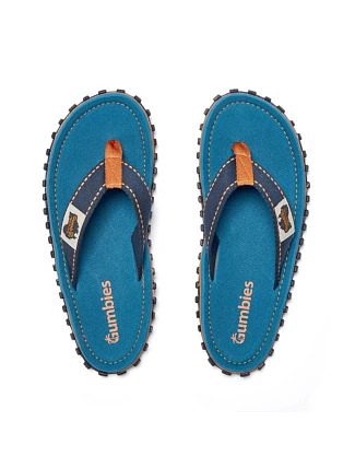 Gumbies unisex žabky ISLANDER FLIP-FLOP TRICOLOR BLUE