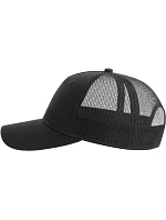 Atlantis Headwear Zion 5-panelová truckerová čiapka 33.0120 čierna/čierna Atlantis Headwear Zion 5-panelová truckerová čiapka 33.0120 čierna/čierna