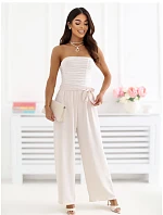 Nohavice CS SP XYS3649.95 svetlo béžová