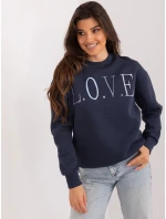 Mikina D10606BA02565C tmavomodrá