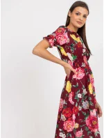 Šaty LK SK 507564.36P gaštanová