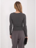 Blúzka WT BZ A1103.85 grafitová