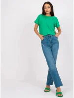 Dámske nohavice RO SP PNT N03.37 Jeans-modrá - FPrice