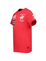 Pánske tričko SY1305H/GN Červený vzor - Geografické Nórsko