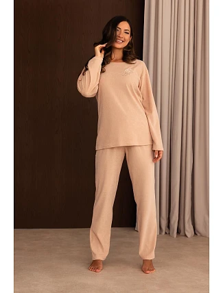 Pyžamo Regina 4023 dlhé/krátke M–2XL Z26 froté