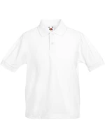 Fruit of the Loom Kids 65/35 Polo Detské piqué polo 16.3417 biele Fruit of the Loom Kids 65/35 Polo Detské piqué polo 16.3417 biele