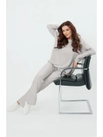 Talianska móda Avira long r. long sp. farba:j.melange