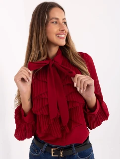 MI KS košeľa A2818.09 bordová