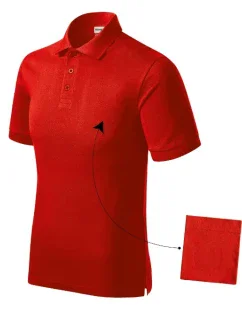Tričko Resist Heavy Polo Red
