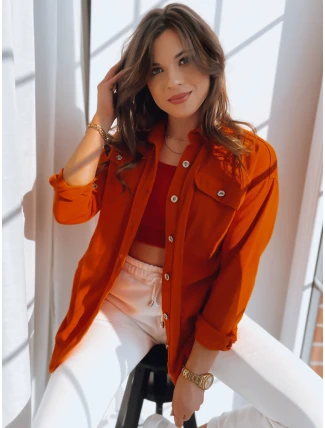 COSMO dámska bunda oranžová FashionStreet TY3528 COSMO dámska bunda oranžová FashionStreet TY3528