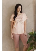 Taro 3571 Valentina pyžamo kr/r 4XL-6XL W26 Taro 3571 Valentina pyžamo kr/r 4XL-6XL W26
