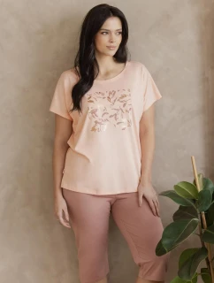 Taro 3571 Valentina pyžamo kr/r 4XL-6XL W26