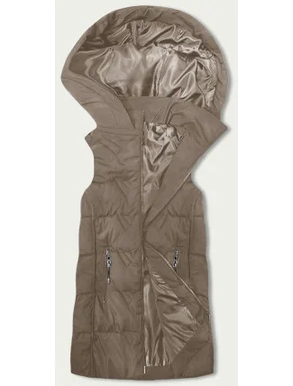 DÁMSKE MIKINY S KAPUCŇOU S'WEST BEIGE (B8176-12)