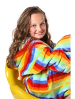 Detský župan 9156 Capri s kapucňou - Vestis