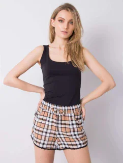 Šortky D73770M61531KB svetlohnedé