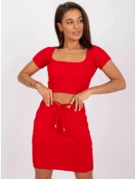 Dámske tričko TOP RV TS 7538.12P Červená - Rue Paris