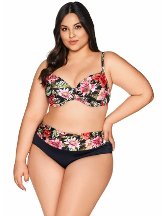 Mäkká plavková podprsenka Ava SK 219 Floral Maxi