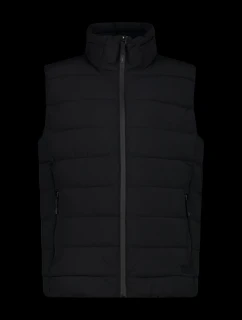 CMP pánska zateplená zimná športová vesta bez rukávov čierna (34K0757/U901)