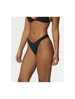 Plavky RIP CURL Premium Surf Hi Leg Skimpy, čierne Plavky RIP CURL Premium Surf Hi Leg Skimpy, čierne