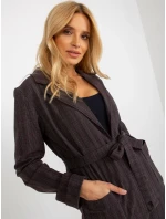 Dámska bunda LK MA 507802.22 tmavo šedá - FPrice