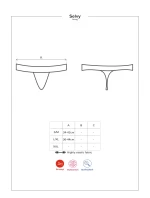 Zvodné tangá Selva thong - Obsessive