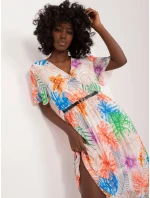 Šaty DHJ SK 13162 3.90 svetlo béžová Šaty DHJ SK 13162 3.90 svetlo béžová