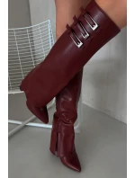 Topánky na podpätku model 216787 Krok vo veľkom štýle Topánky na podpätku model 216787 Krok vo veľkom štýle