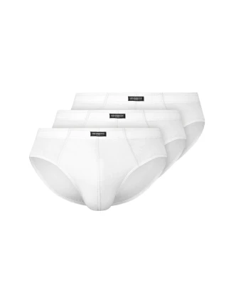 Pánske slipy 1446 Basic 3 pack white - HENDERSON Pánske slipy 1446 Basic 3 pack white - HENDERSON