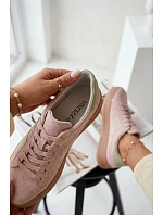 Dámske tenisky na platforme z prírodného semišu Vinceza 79597 pink Dámske tenisky na platforme z prírodného semišu Vinceza 79597 pink