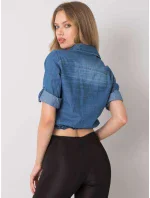 Košeľa RO KS 5432.07P modrá