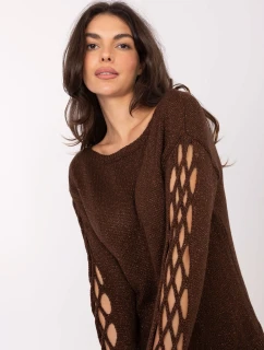 Jumper MI SW 1606.96 tmavohnedý