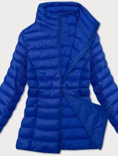 Dámska svetlomodrá prešívaná bunda (5M706-184)