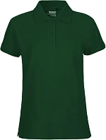 Neutral O 22980 Dámske piqué polo z bio bavlny 77.2280 fľaškovozelená Neutral O 22980 Dámske piqué polo z bio bavlny 77.2280 fľaškovozelená