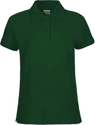 Neutral O 22980 Dámske piqué polo z bio bavlny 77.2280 fľaškovozelená Neutral O 22980 Dámske piqué polo z bio bavlny 77.2280 fľaškovozelená