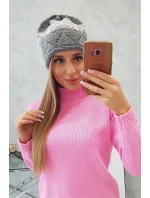 Dámska čiapka Kira K374 svetlo šedá