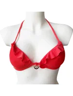 Push-Up vrchný diel plaviek BA122 Červená - Selmark