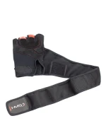 Čierno-červené rukavice HMS RST01 Gym r.M