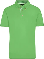Daiber JN 716 Pánske polo tričko z piké v tradičnom ľudovom štýle 02.0716 limetkovozelená/limetkovozelená s bielou Daiber JN 716 Pánske polo tričko z piké v tradičnom ľudovom štýle 02.0716 limetkovozelená/limetkovozelená s bielou