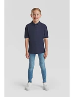 Fruit of the Loom Kids 65/35 Polo Detské piqué polo 16.3417 fľaškovozelená