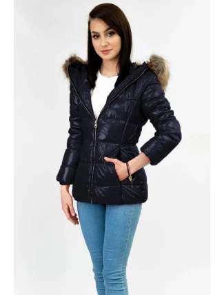Dámska lakovaná prešívaná dámska bunda LD-7695 - LIBLAND