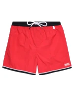 Pánske kúpacie kraťasy - A03880-0EFAW-42A - červená/čierna - Diesel