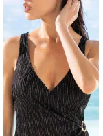 Dámske plavky LG52 black and gold - Sielei