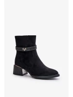 Topánky na podpätku model 201019 Step in style