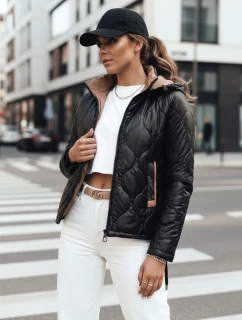 Dámska prešívaná bunda MAXWELL black FashionStreet TY4111