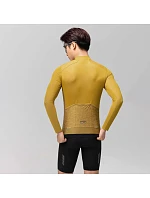 Cyklistický dres Rockbros 15120015023 ROAD TO SKY pre mužov, s dlhým rukávom, veľkosť S – žltý, pánsky Cyklistický dres Rockbros 15120015023 ROAD TO SKY pre mužov, s dlhým rukávom, veľkosť S – žltý, pánsky