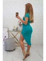 Sukienka asymetryczna jasno zielona Sukienka asymetryczna jasno zielona